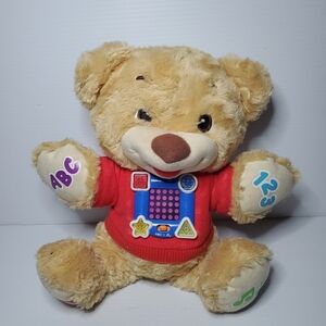 Fisher price sing along and learn Teddy bear